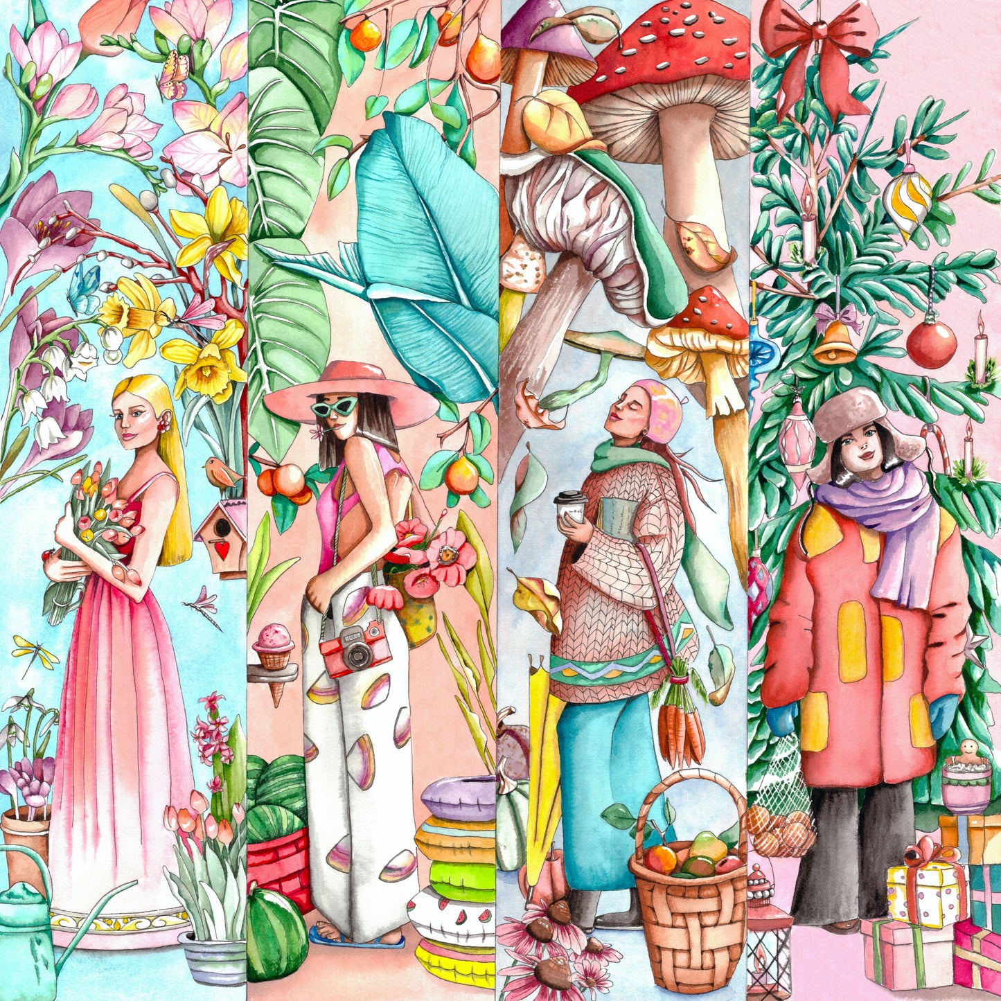 The Seasons - Fine Art Print