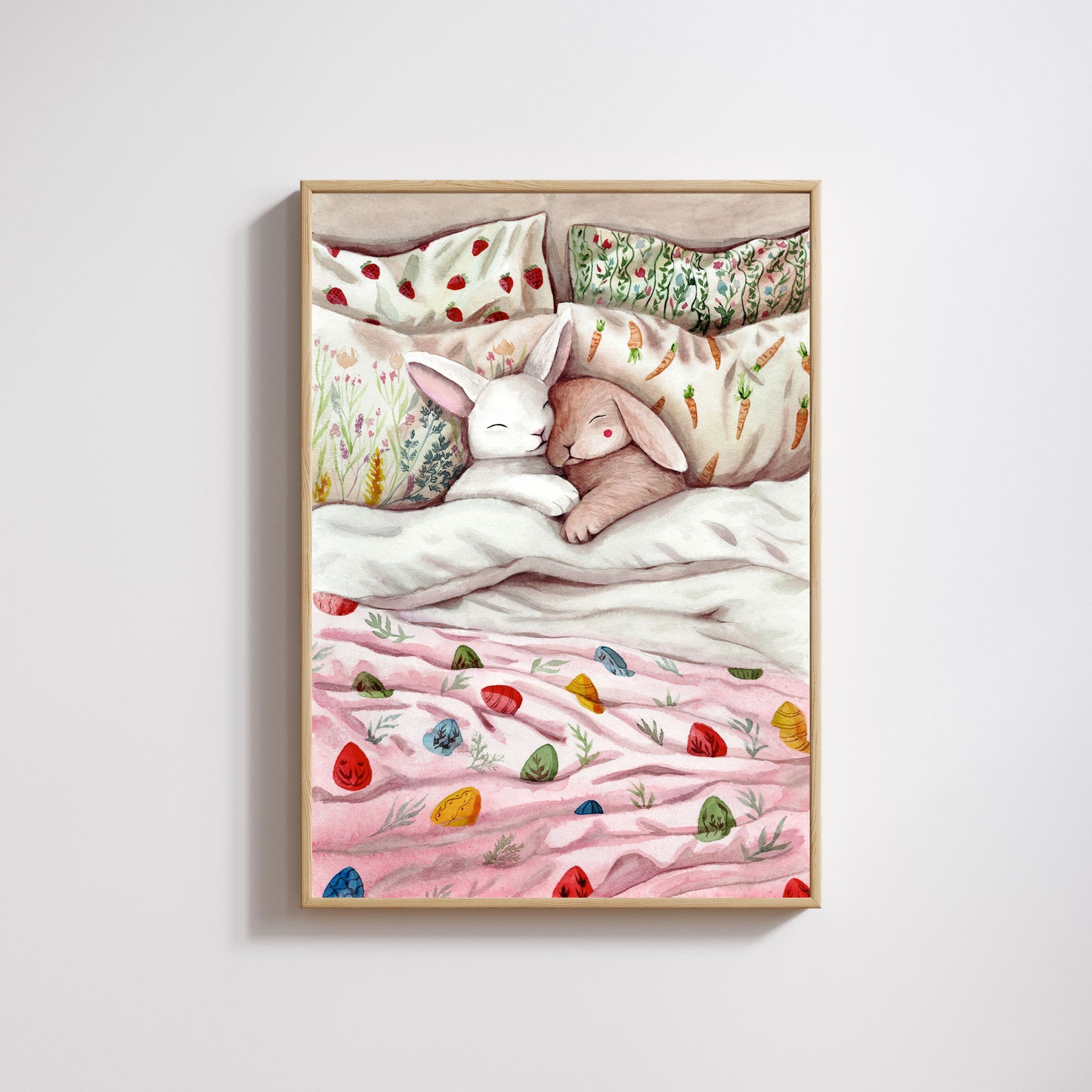 Springtime Snuggles - lucrare în parteneriat cu mișcarea "ajut cum pot" - 10% din vânzări ajung la ei.