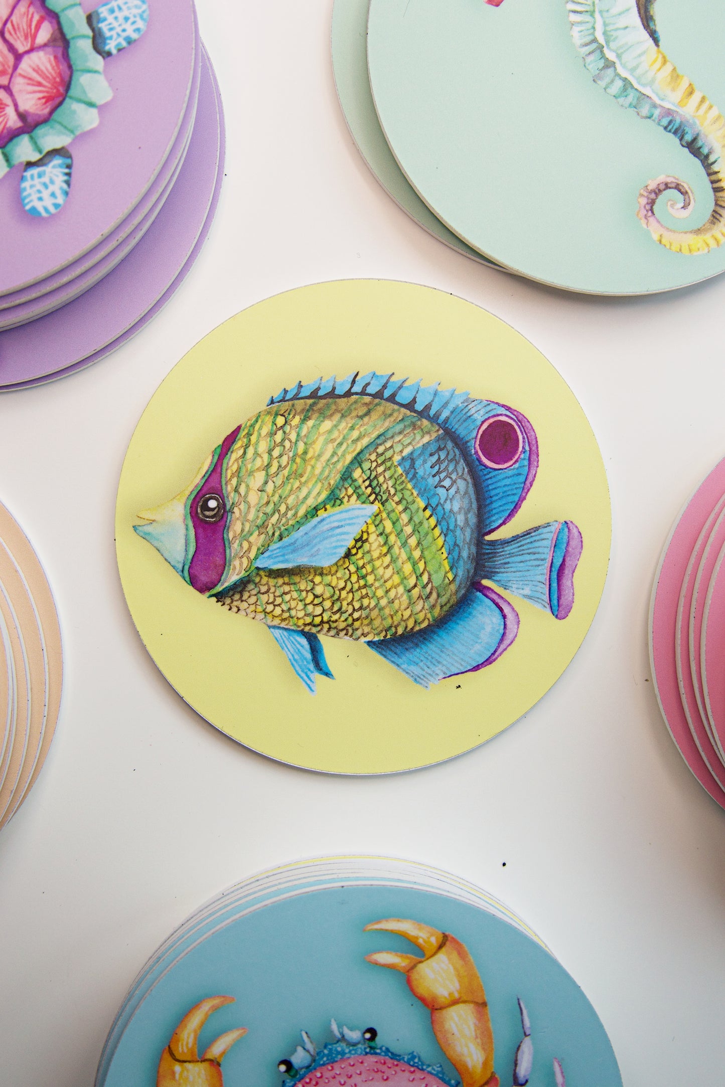 Coasters Set - Summer Vibes