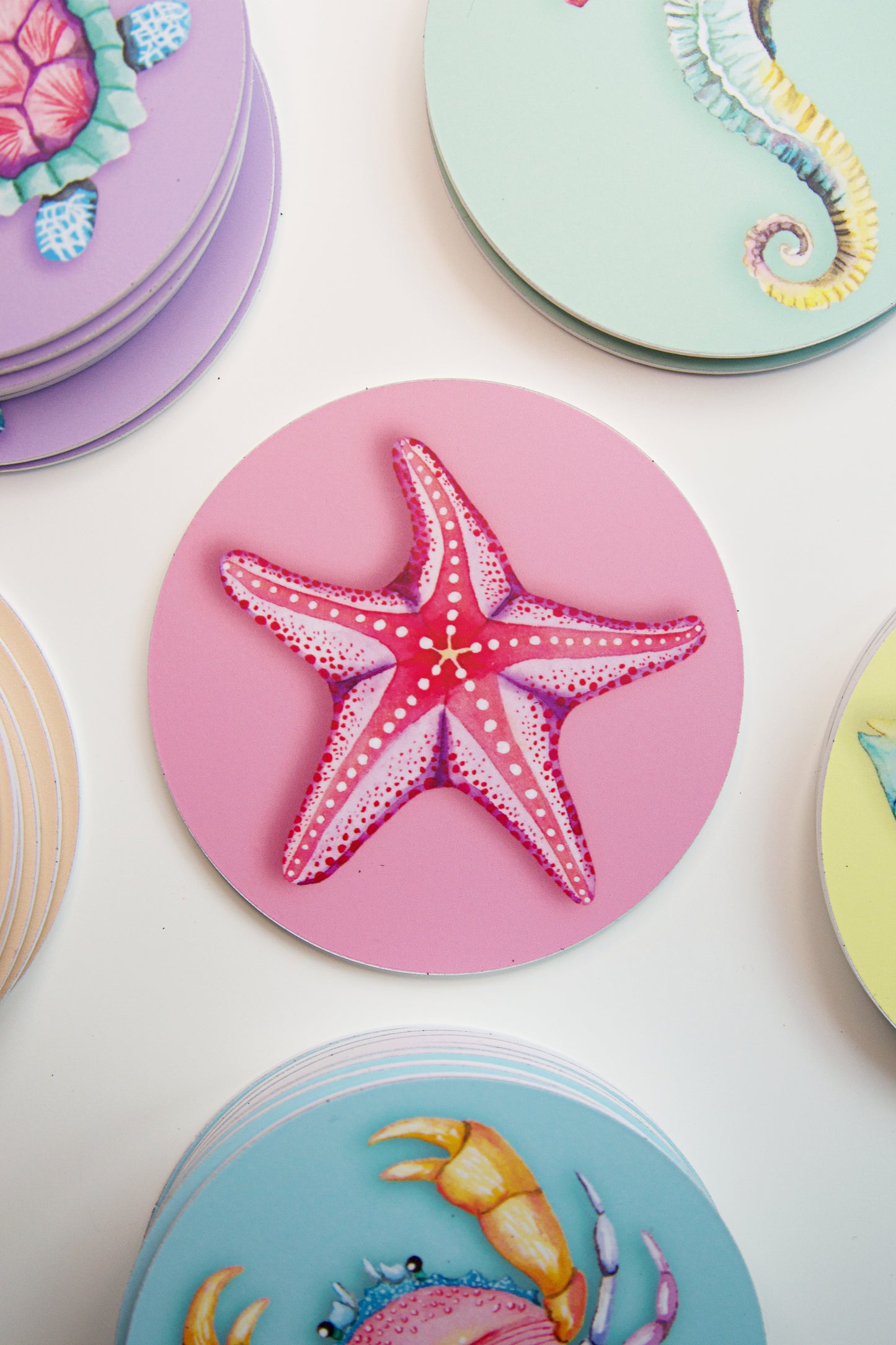 Coasters Set - Summer Vibes