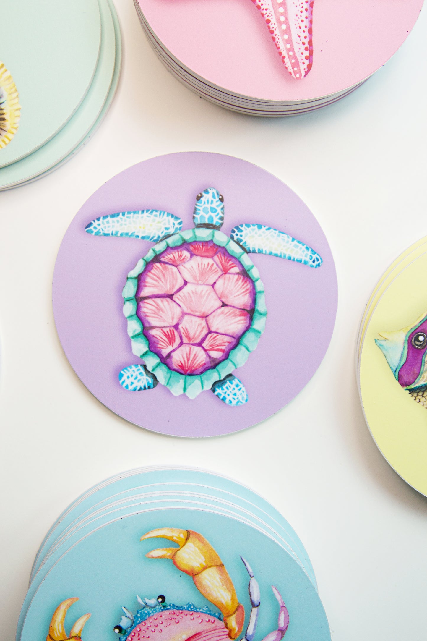 Coasters Set - Summer Vibes