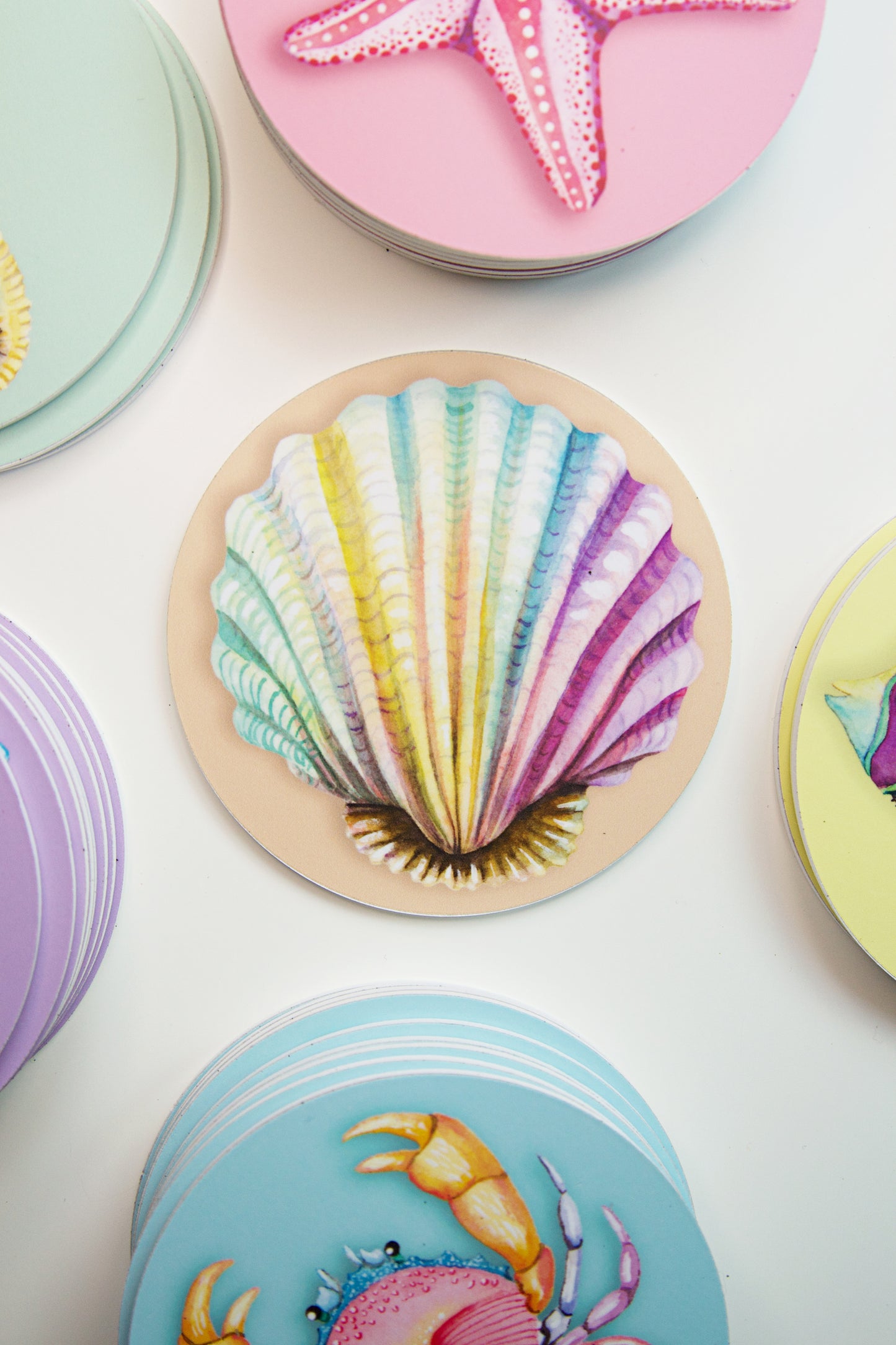 Coasters Set - Summer Vibes