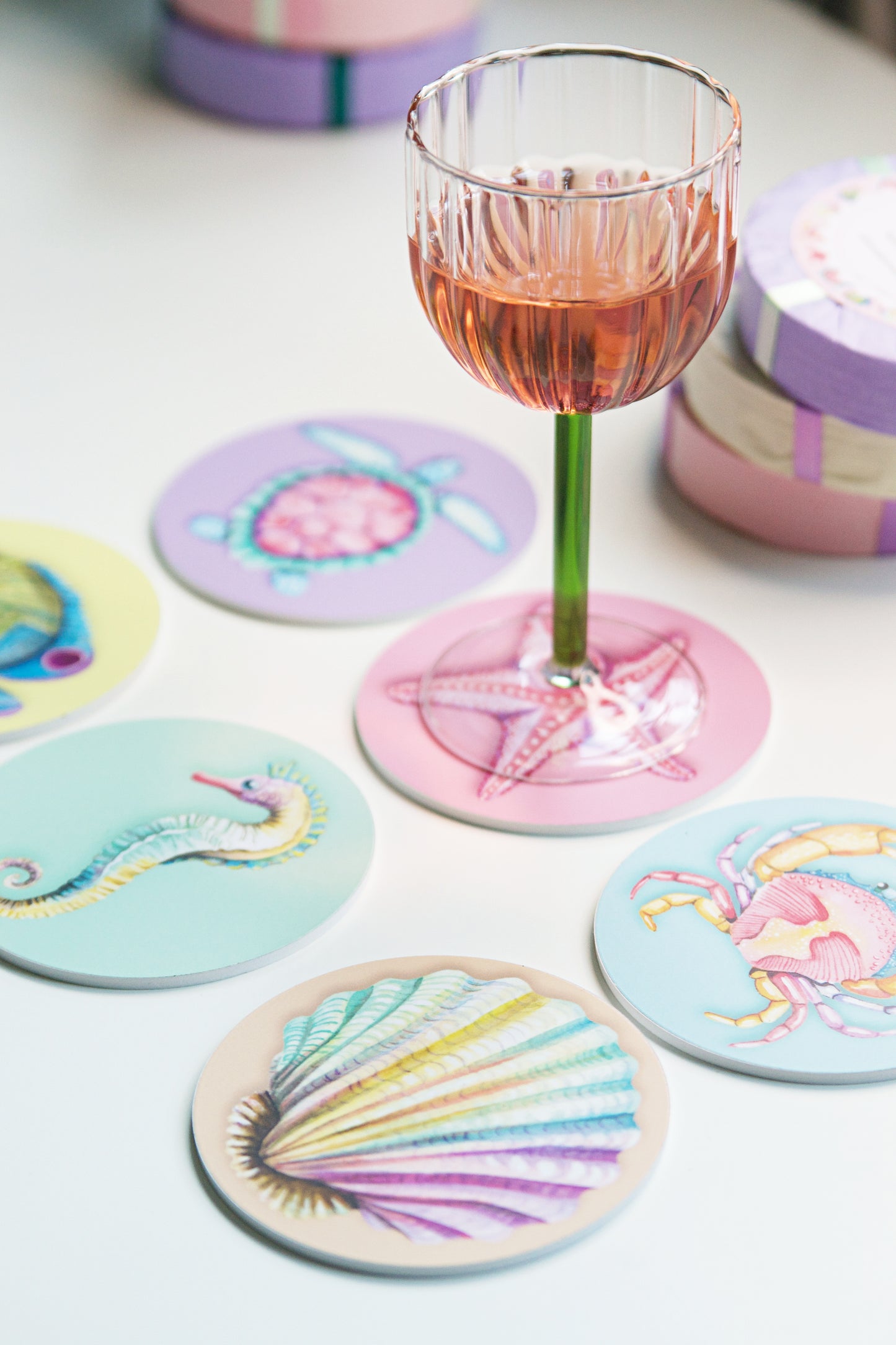 Coasters Set - Summer Vibes