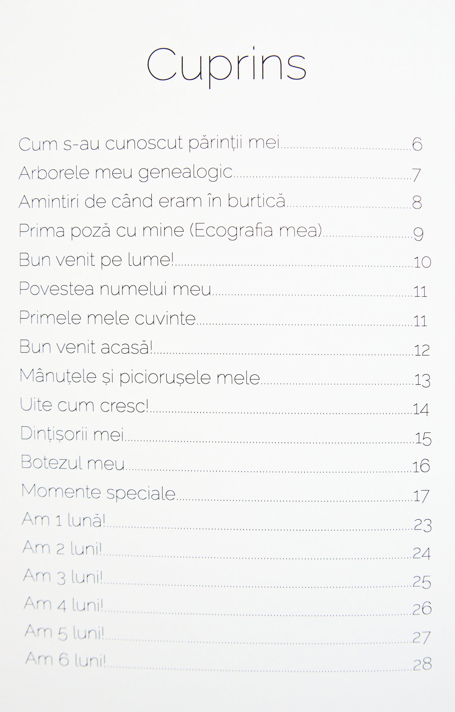 Baby Journal