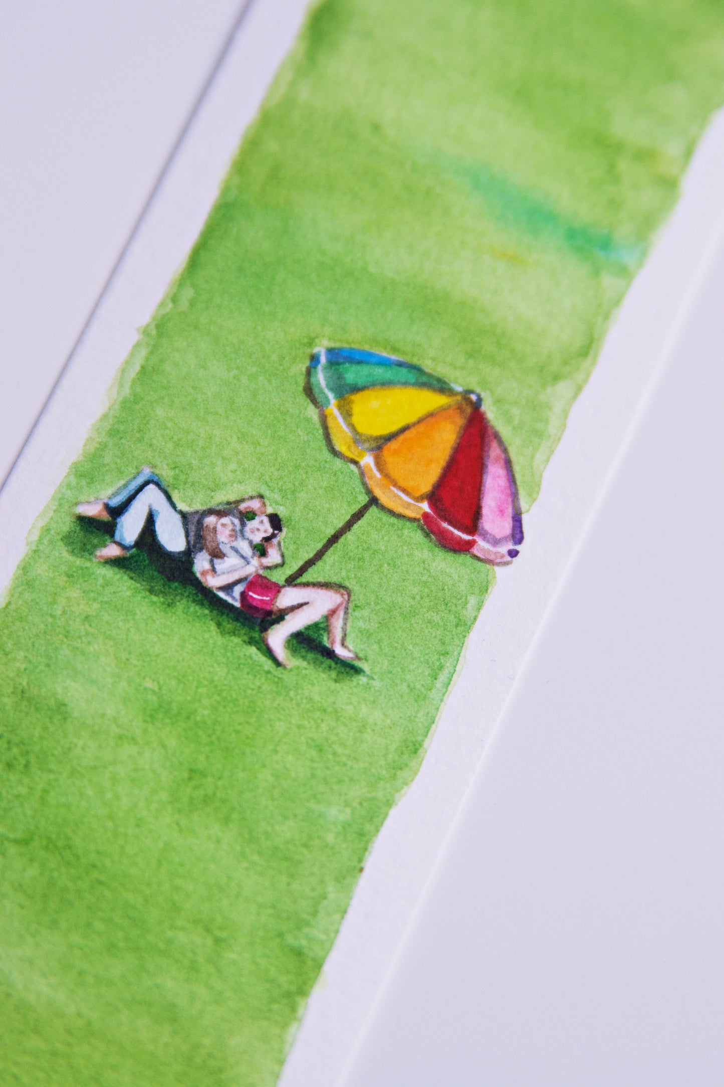 Quality time - Original Bookmark