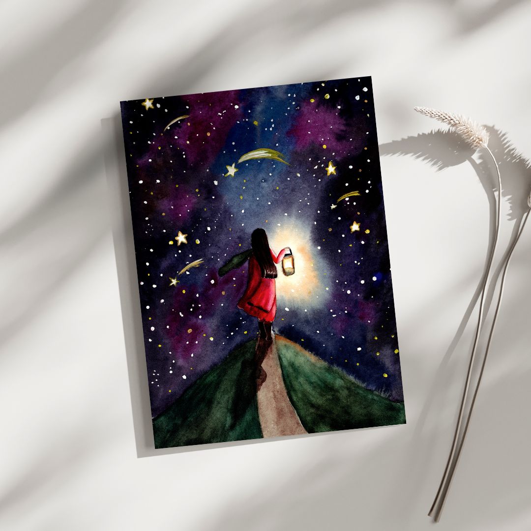 As you start walking on the way, the way appears