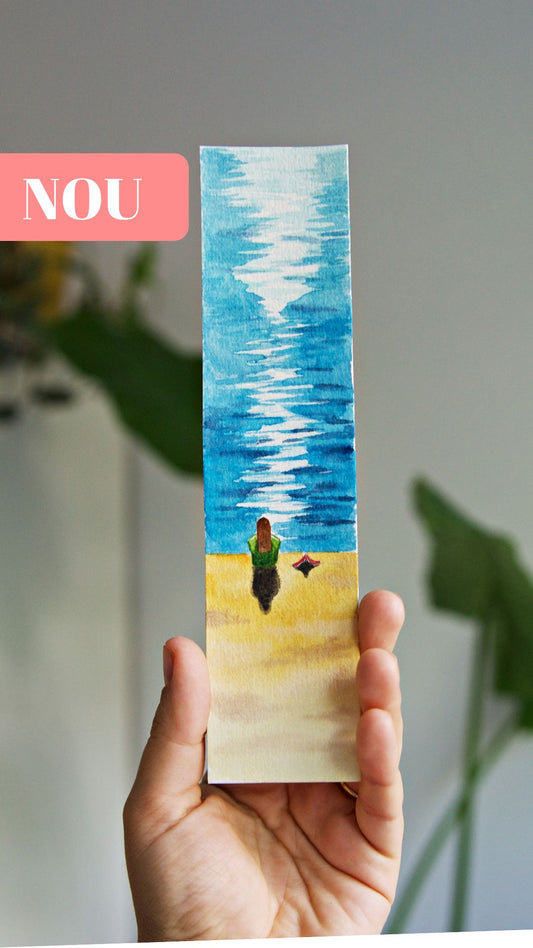 By the Sea - Original Bookmark