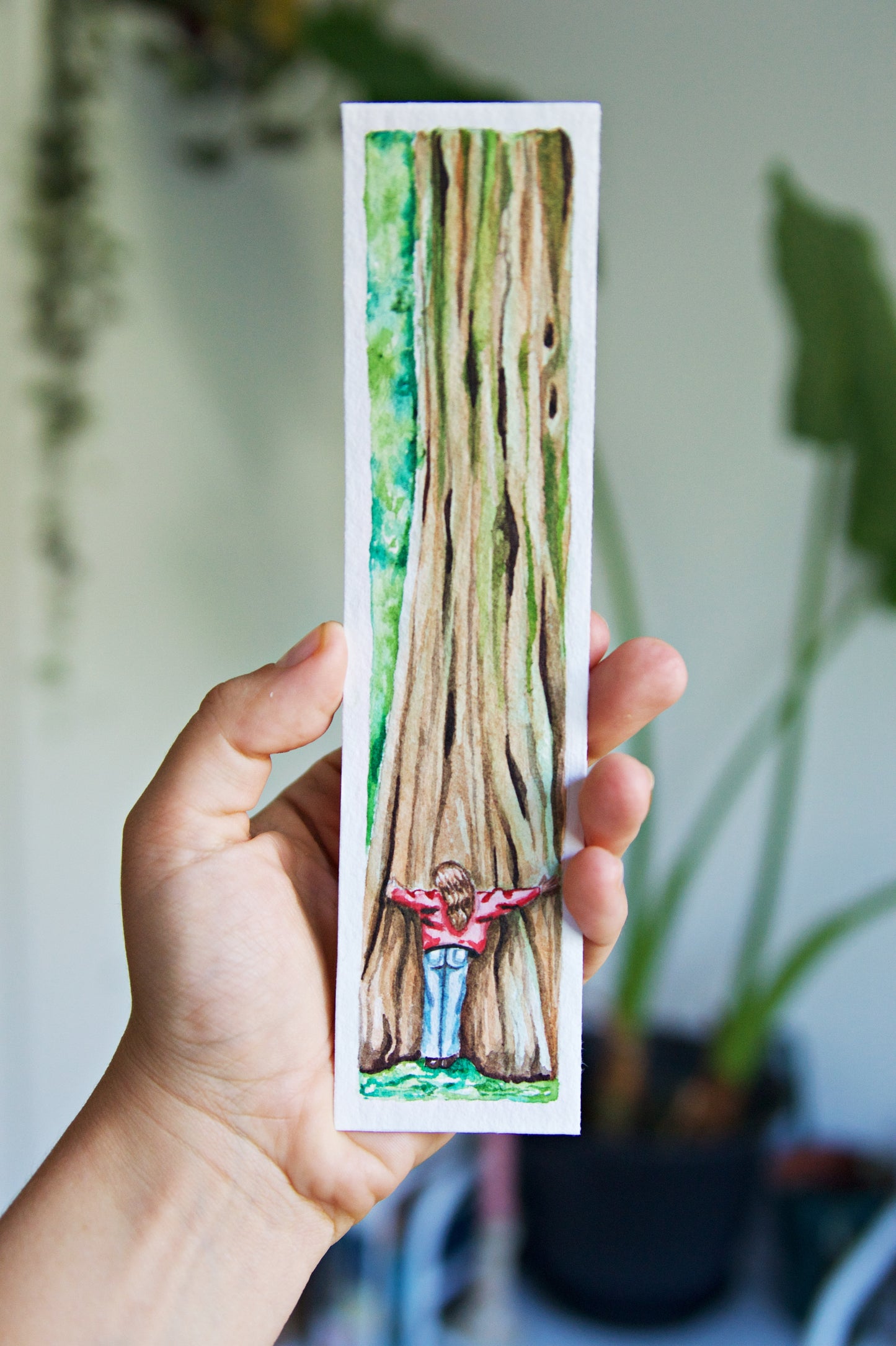 The Hug - Original Bookmark