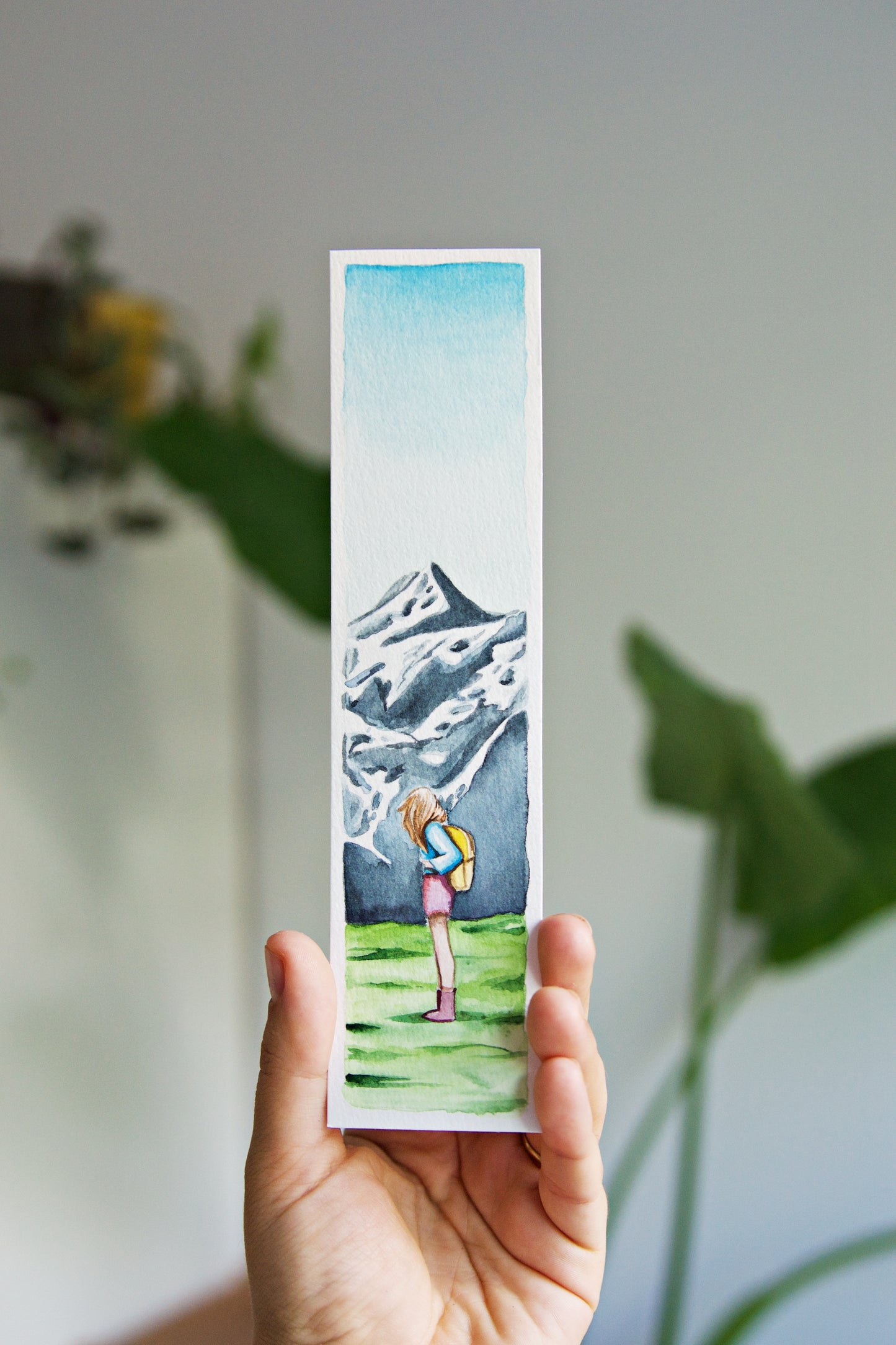 The hiker - Original Bookmark