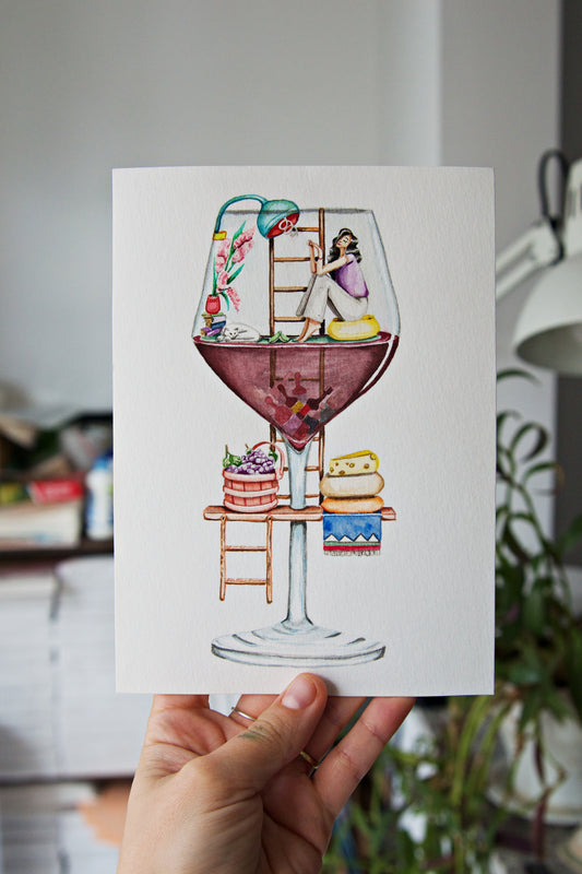 Visual Contentment (Wine)