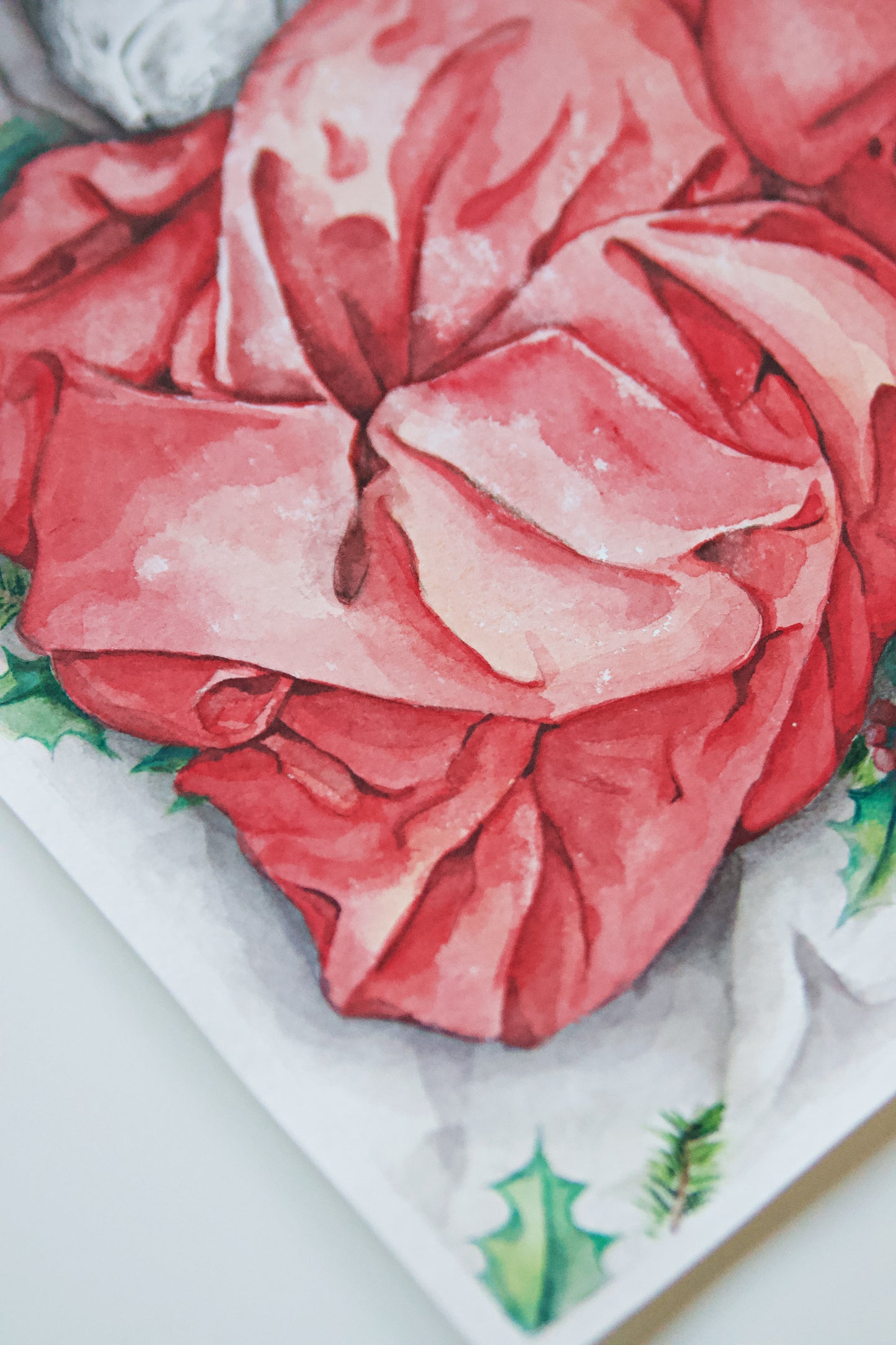 Sleepy Christmas Cat I