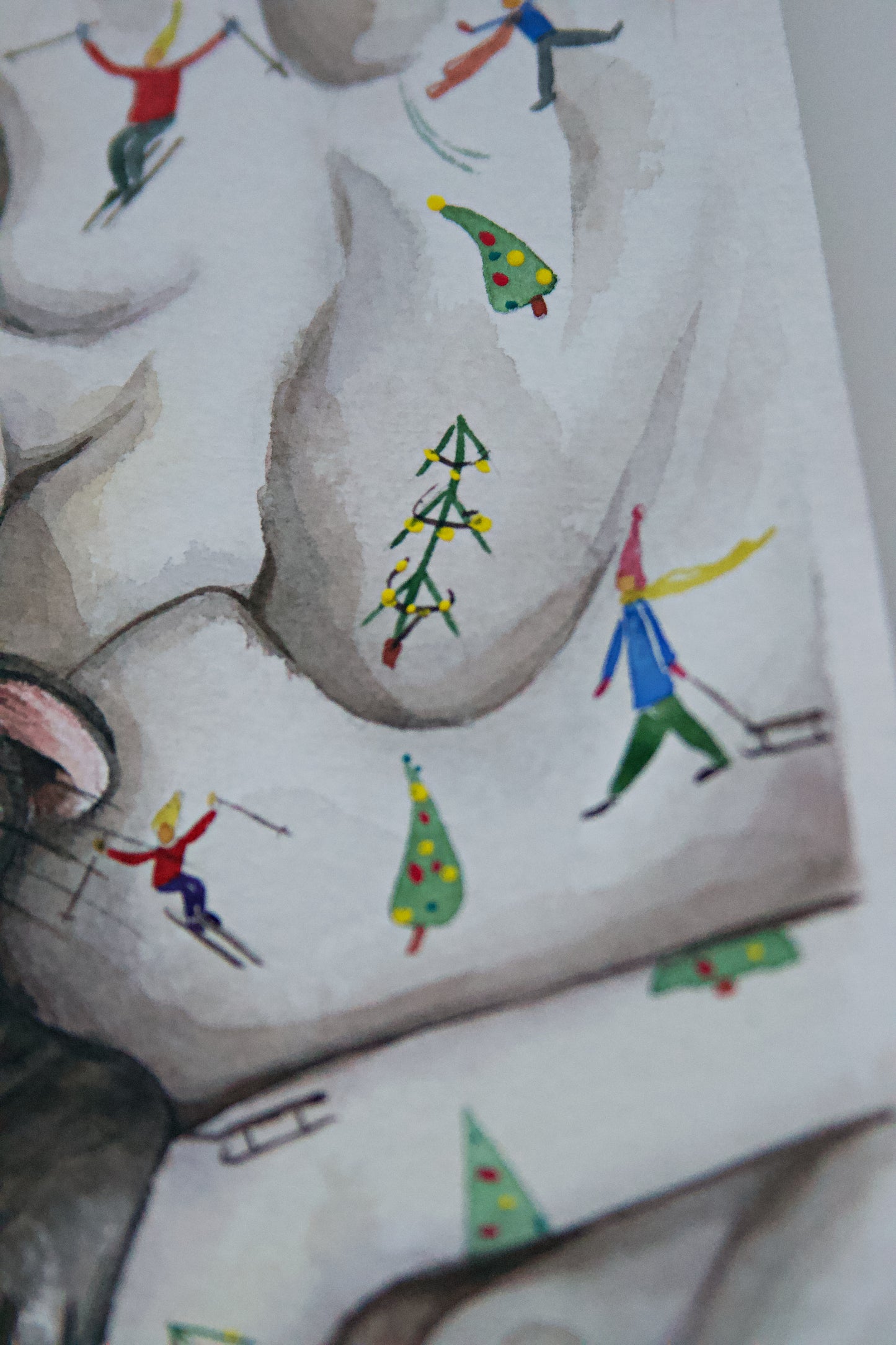 Sleepy Christmas Cat II