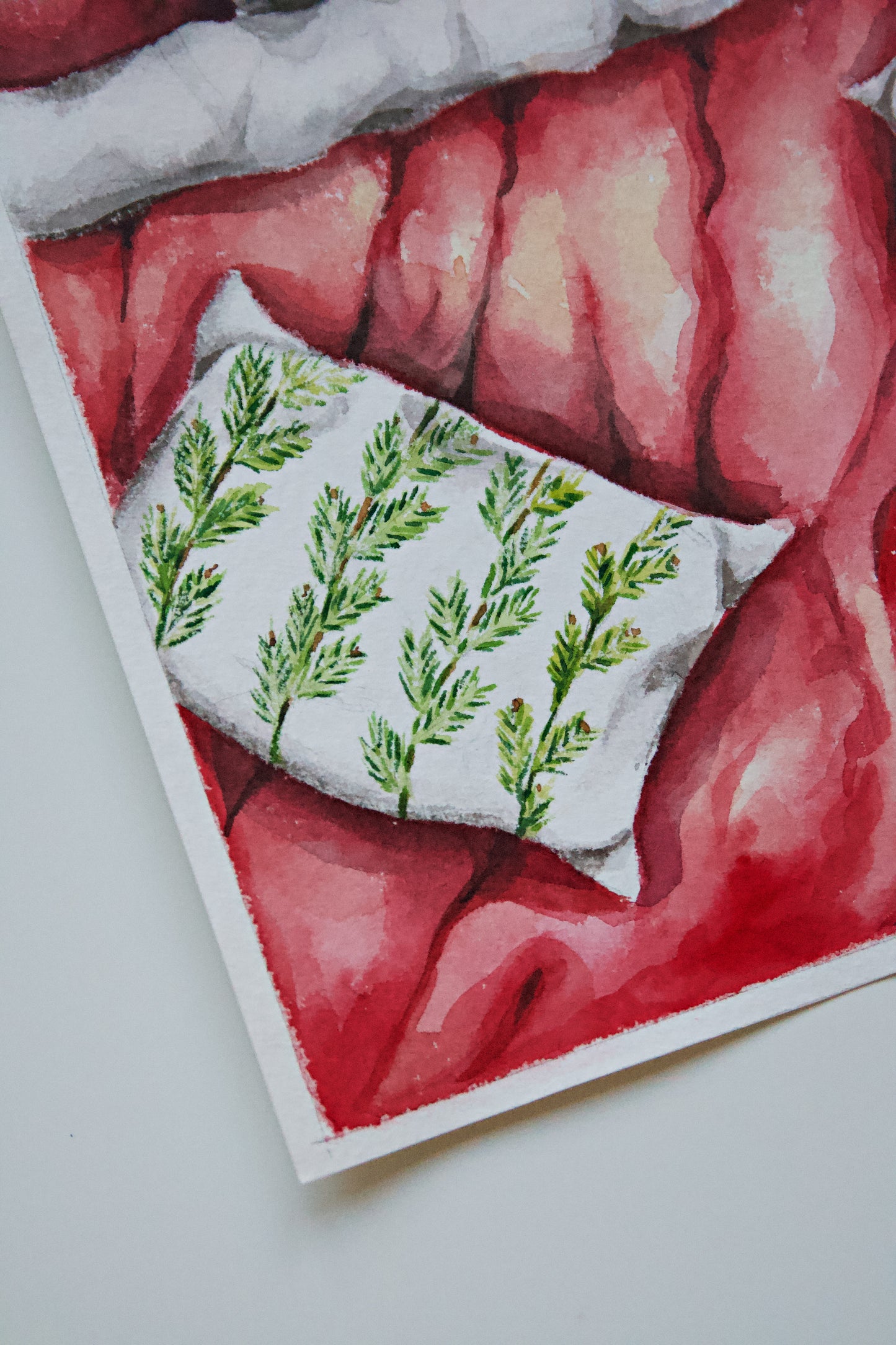 Sleepy Christmas Cat III